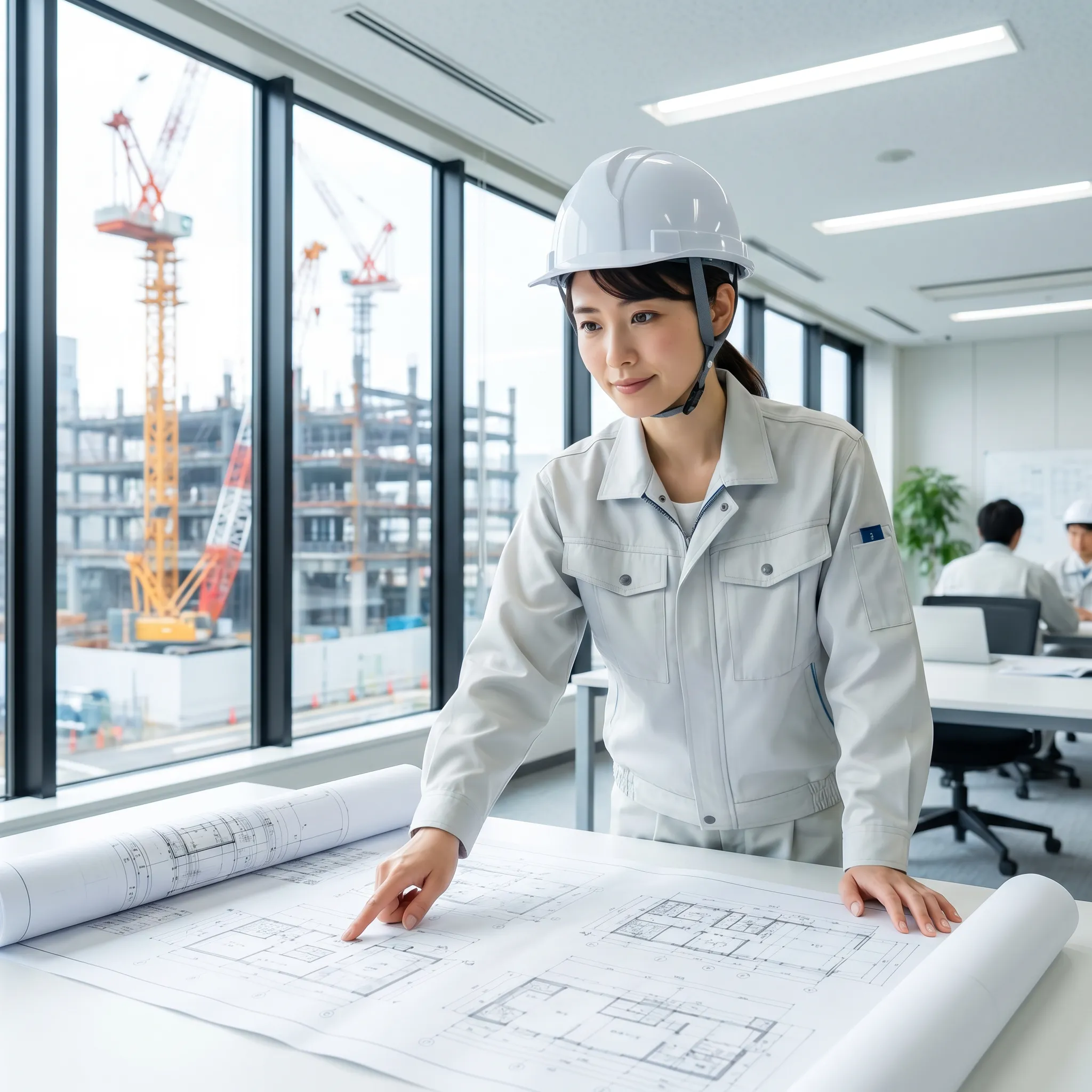 社員の働く様子